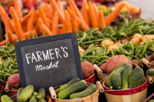 Your local farmers market is a great place to get fresh, local produce for a fantastic price.